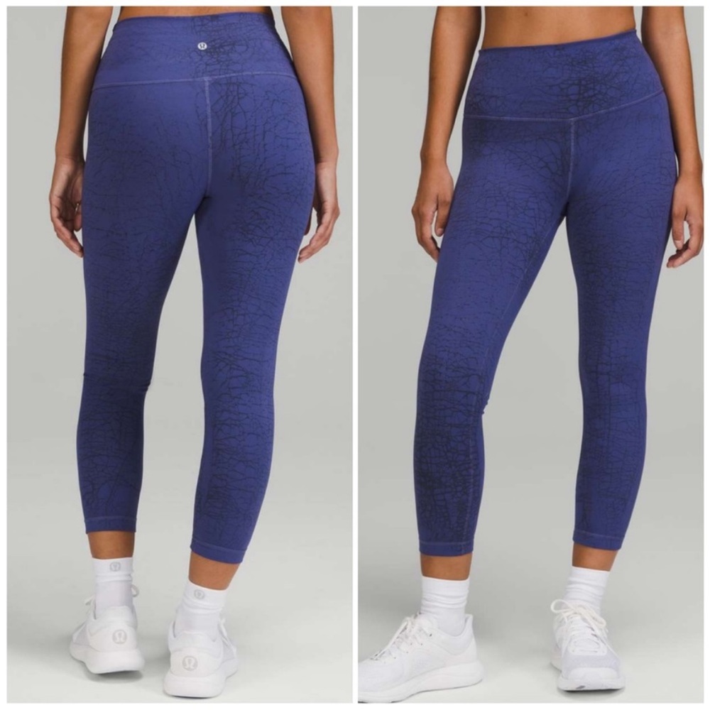 NWT Lululemon Wunder Train HR Tight 23" *Dye Size 4